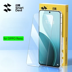Premium SmartDevil Tempered Glass Screen Protector - Anti - Fingerprint, HD Clarity, Non - Full Cover for OPPO Reno13 (China) (2 Pieces)