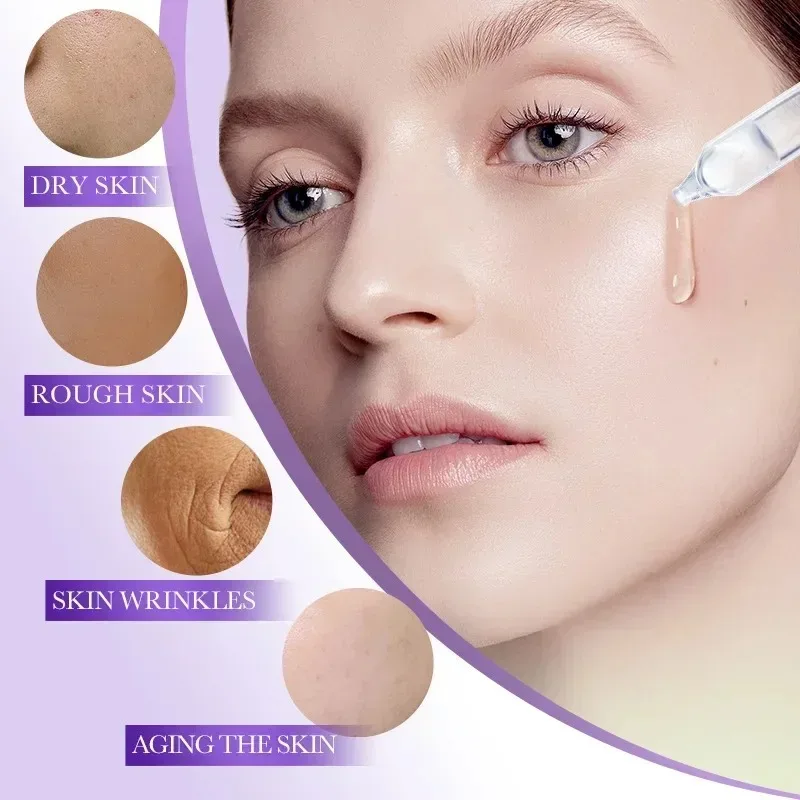 Vitamin C Retinol Essence Hyaluronic Acid Single-Use Hydrating Anti-Wrinkle Firming Lightening Fine Lines Skincare