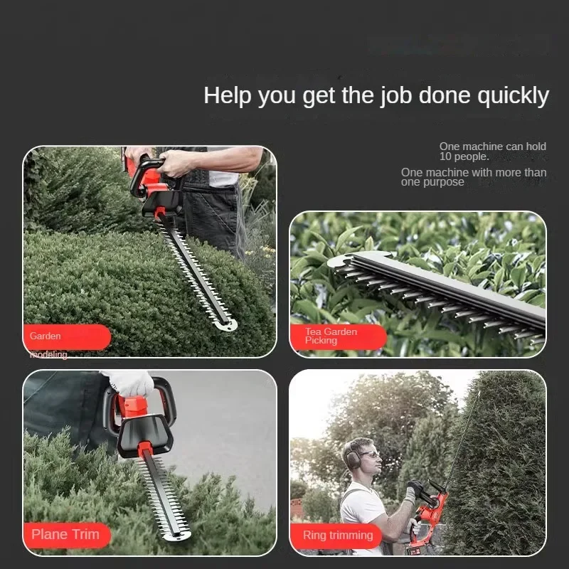 Efficient and Cordless Hedge Trimmer with Tea Pruner for Garden and Tea Plantation 4