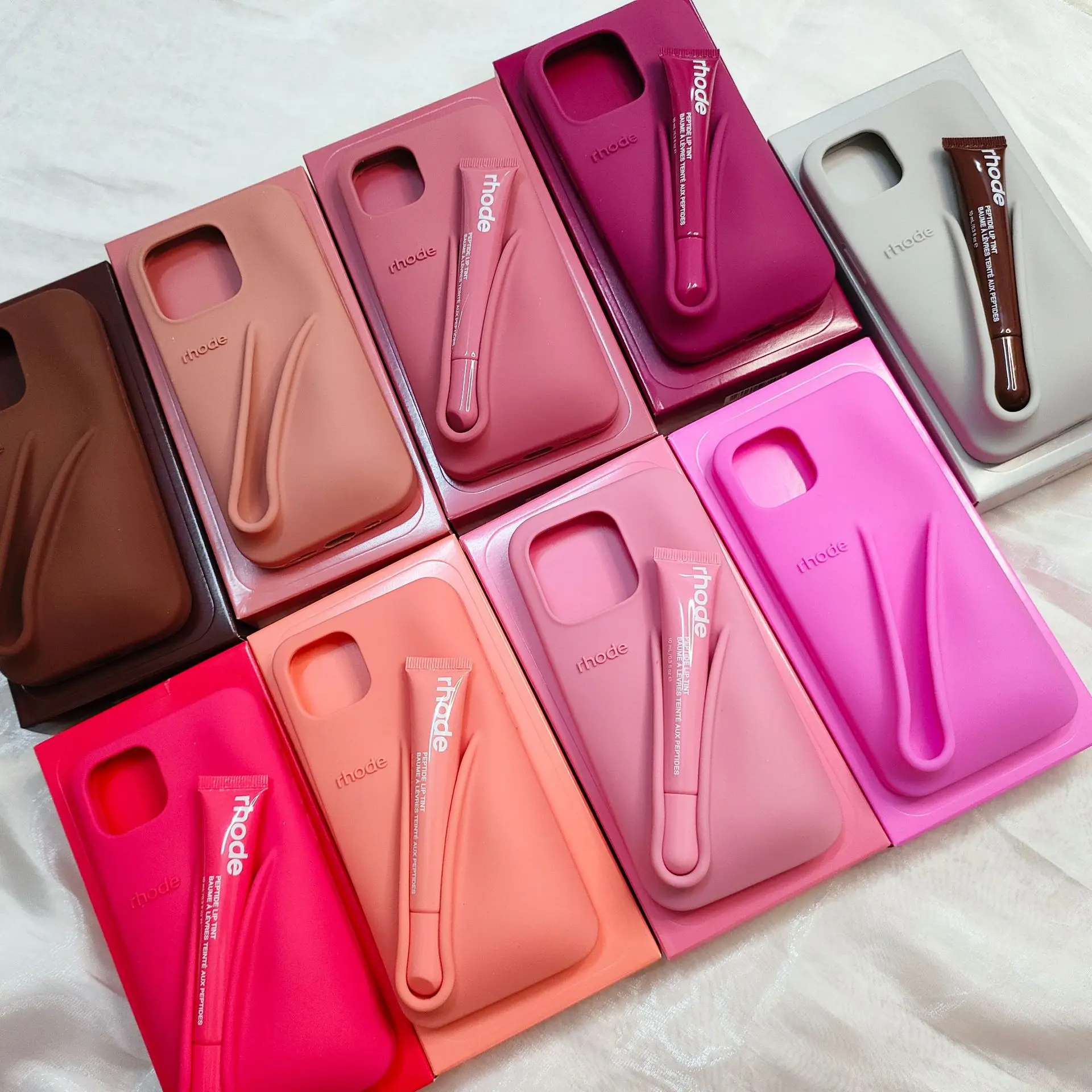 ⭐︎wa⭐︎rhode iPhone 14/15 iPhoneケース＆リップ lip case | rhode skin