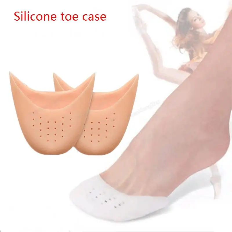 Shoe Insoles Silicone Toe protection Forefoot Pads Comfortable Pain Relief Non-slip For Women Foot Care