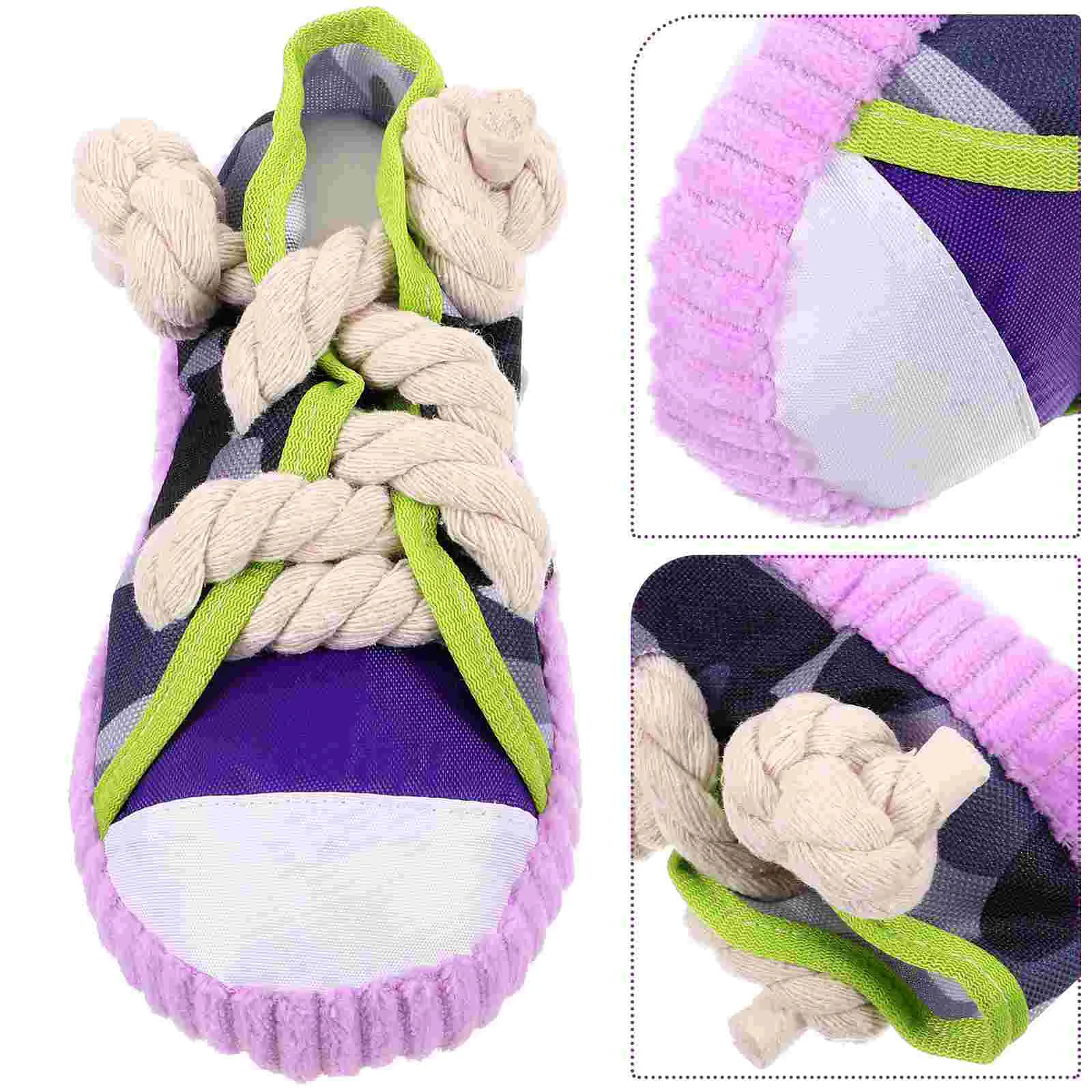 

Christmas Slippers Pet Toy Shoe Shaped The Dog Puppy Teething Chew Toys Chewing Small