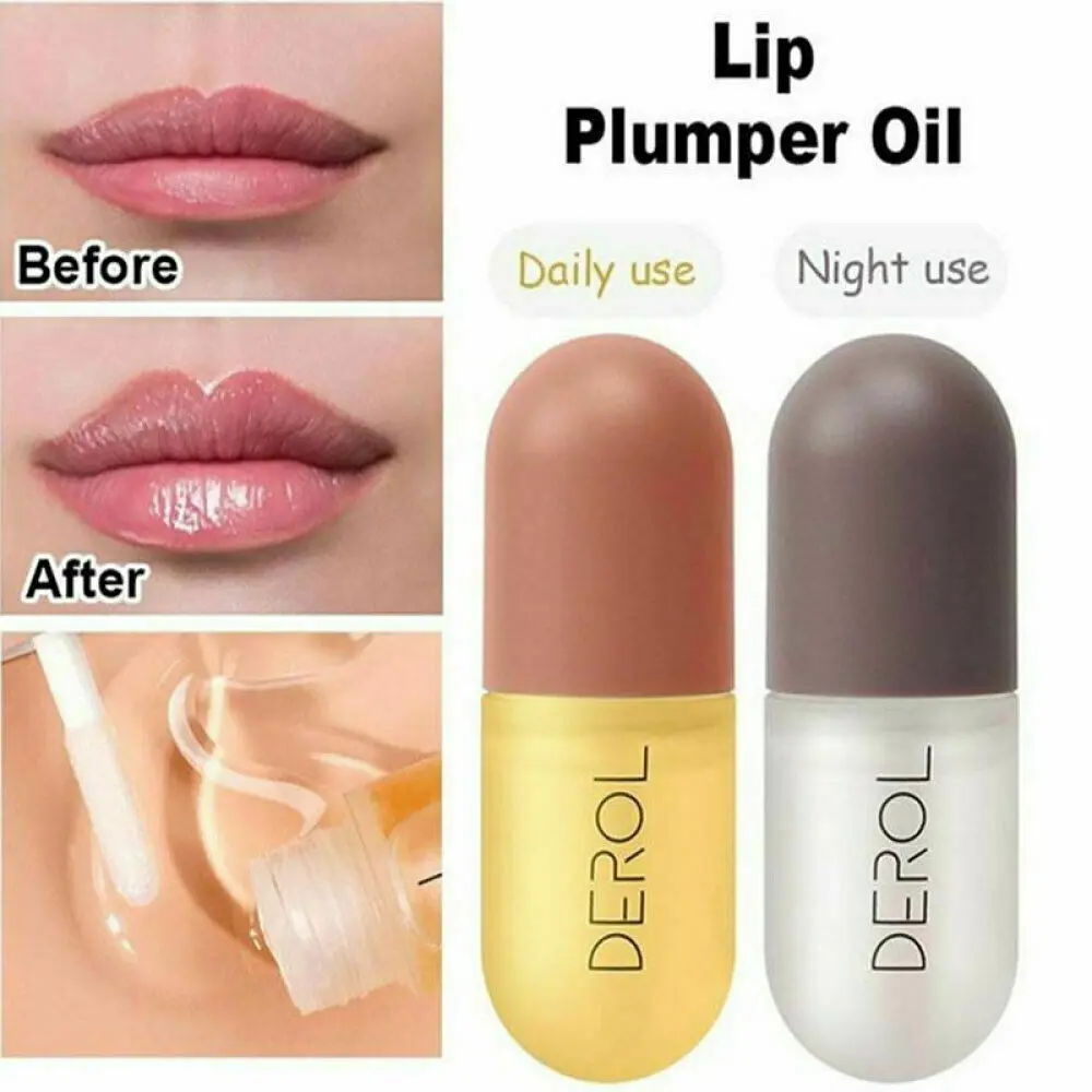 Derol Lip Plumper Set Lip Plumper And Lip Care Gloss Can Make The Lips