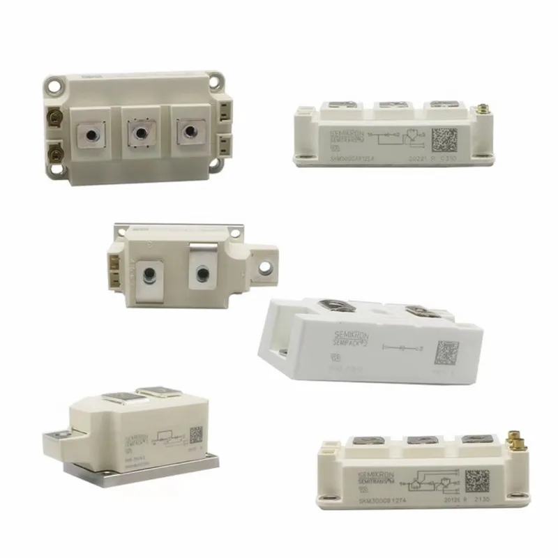 SEMIKRON SKKT92/16E Power Module - 1 Piece, Fast Delivery - For Power Supply & Industrial Use