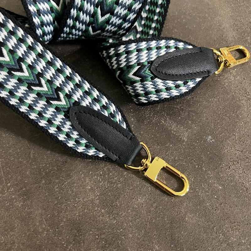 5cm Wide Canvas With A Leather Material Bag With Strap Strap With Strap Bag Accessories DIY Fashion Casual Hundred-and-size