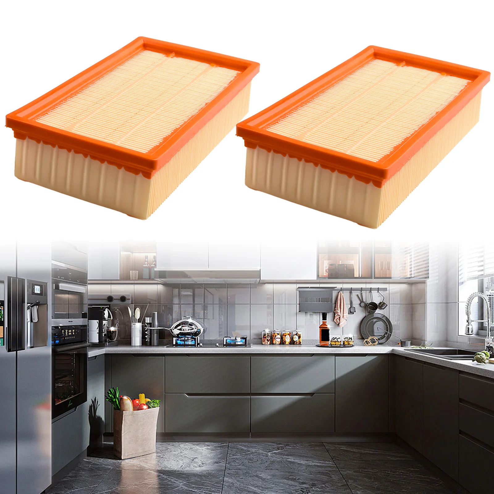 

Фильтры для пылесоса Bosch, запчасти для бытовой уборки, 2 шт., фильтр для пыли, для Bosch GAS 35 L SFC +