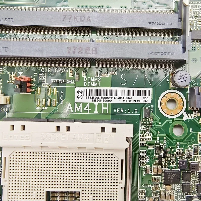 AM4IH For Lenovo ThinkCentre M715Q Motherboard 01LM607 AM4 DDR4 Mainboard 100% Tested Fully Work 5 AM4IH For Lenovo ThinkCentre M715Q Motherboard 01LM607 AM4 DDR4 Mainboard 100% Tested Fully Work - Image 3