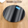 Round Health Scale Factory Cross-border E-commerce Bathroom Scale Household Adult Electronic Body Weight Scale Weighing Scale 3