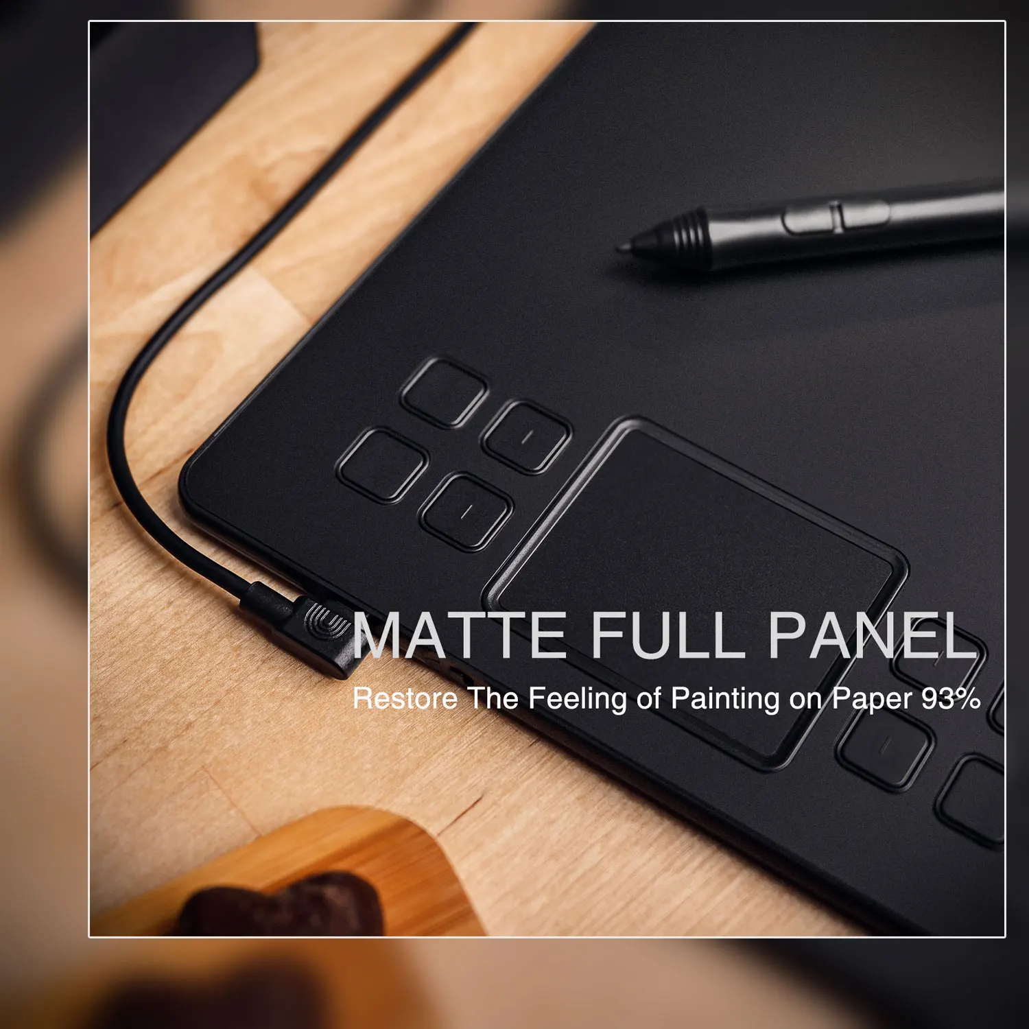 Tablet Gráfico Veik A50 Ensino e Educação Online Caneta Passiva 8192 Níveis Compatível com Android Tablets Digitais para Desenho - Imagem 6