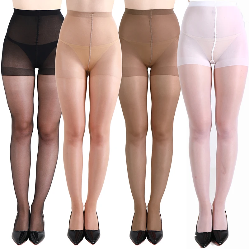 جوارب نسائية شفافة سوداء