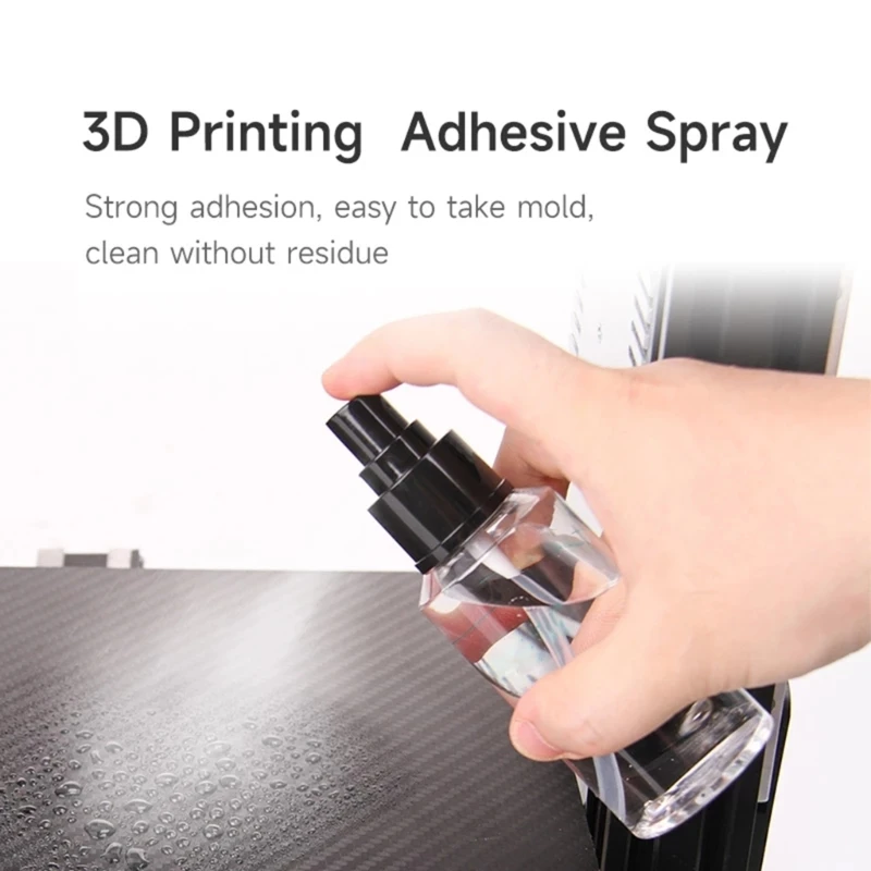 100ml 접착제 스프레이 3D 인쇄용 범용 뒤틀림 방지 ABS + PETG 재료 프린터 예비 액세서리 부품