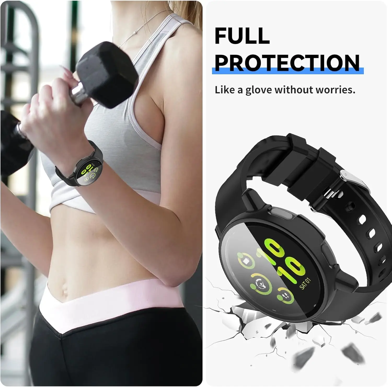 Ultra-Thin Hard PC Scratch-Resistant Screen Protector Case