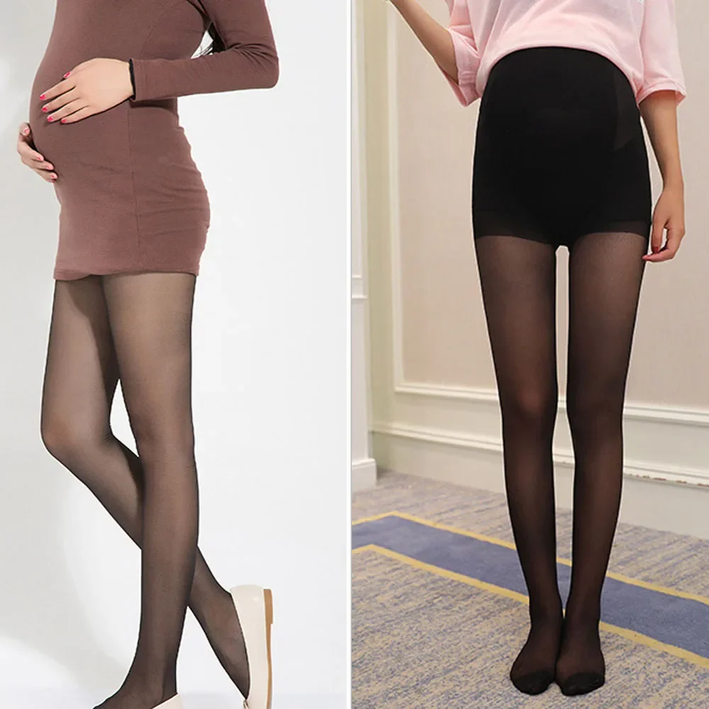 Maternity Leggings Women Leggings Pregnancy Pants Pantyhose Silk Stockings