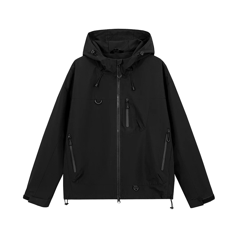Unisex Waterproof Hooded Hiking Jacket 9