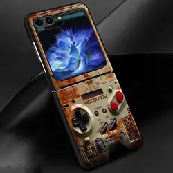 Vintage Arcade Style Phone Case - Classic Retro Gaming Design Cover - Galaxy Z Flip 5G (Mix01)