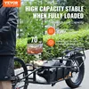 VEVOR Bike Cargo Trailer 70 lbs Load Capacity Heavy-Duty Bicycle Wagon Cart Compact Storage & Quick Release Structure 20" Wheels 2