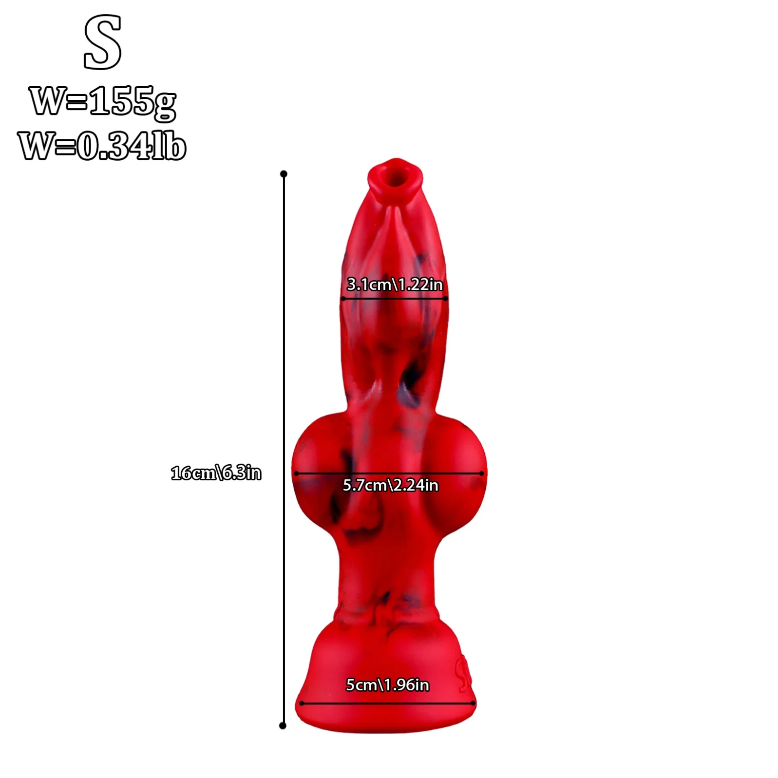 Plug anale realistico in silicone morbido per uomo e donna_voghion.com