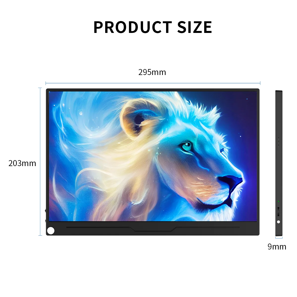 13.3 ġ ޴  2.5K 60Hz M4 VESA 75*75mm 360 ĵ ÷ ӿ Ʈ PS5 ġ Xbox  ܺ ȭ