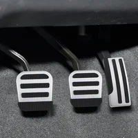 Couvre-pédales pour Nissan Navara NP300 Frontier Terra, accessoires de voiture, gaz, carburant, frein, pas de propositions, 1997-2022, plaquettes 2