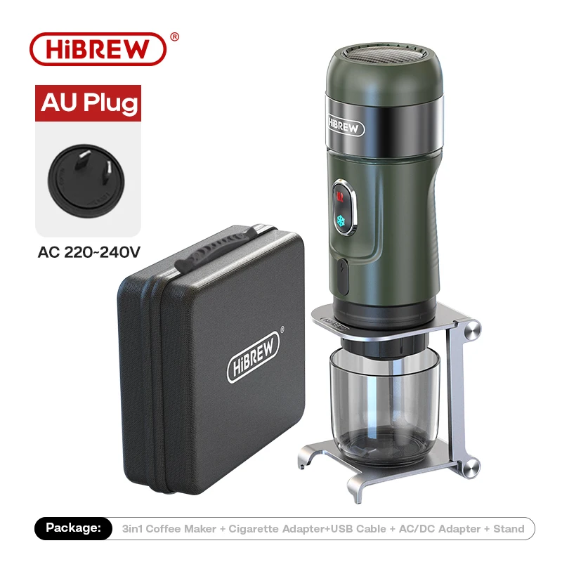 HiBREW H4C ポータブルエスプレッソメーカー ワイヤレス HiBREW H4C – Portable Espresso Maker with Detachable Battery