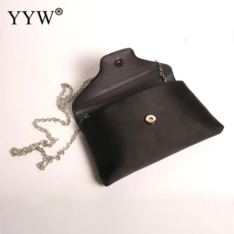 Woman Evening Bag Black Fashion Color Rhinestone Clutch Crystal Dinner Clutch Wallet Wedding Purse Party Banquet Brides Handbag