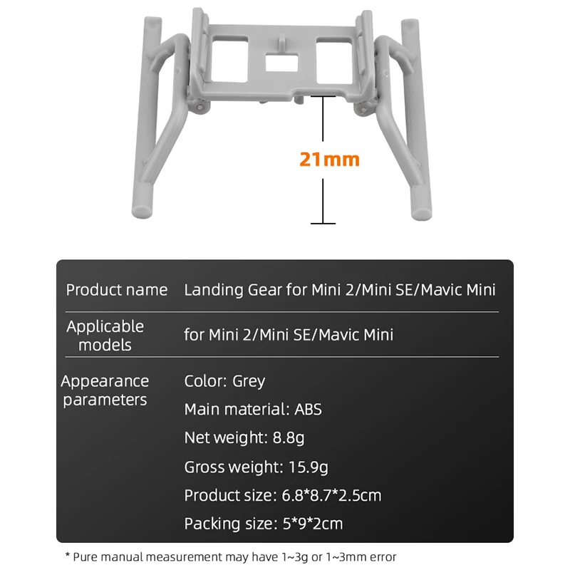 Acessórios p câmeras de drone