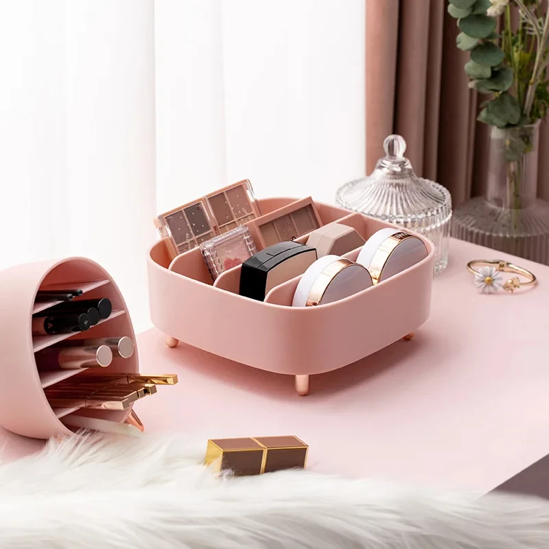 Makeup Organizer Adjustable Storage Box for Eyebrow Pencil Lipstick Eyeliner Powder Perfume Storage Box Display Stand Holder 3