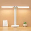LED Desk Lamp 3 Levels Dimmable Touch Night Light USB Rechargeable Eye Protection Foldable Table Lamp For Bedroom Bedside Readin 1