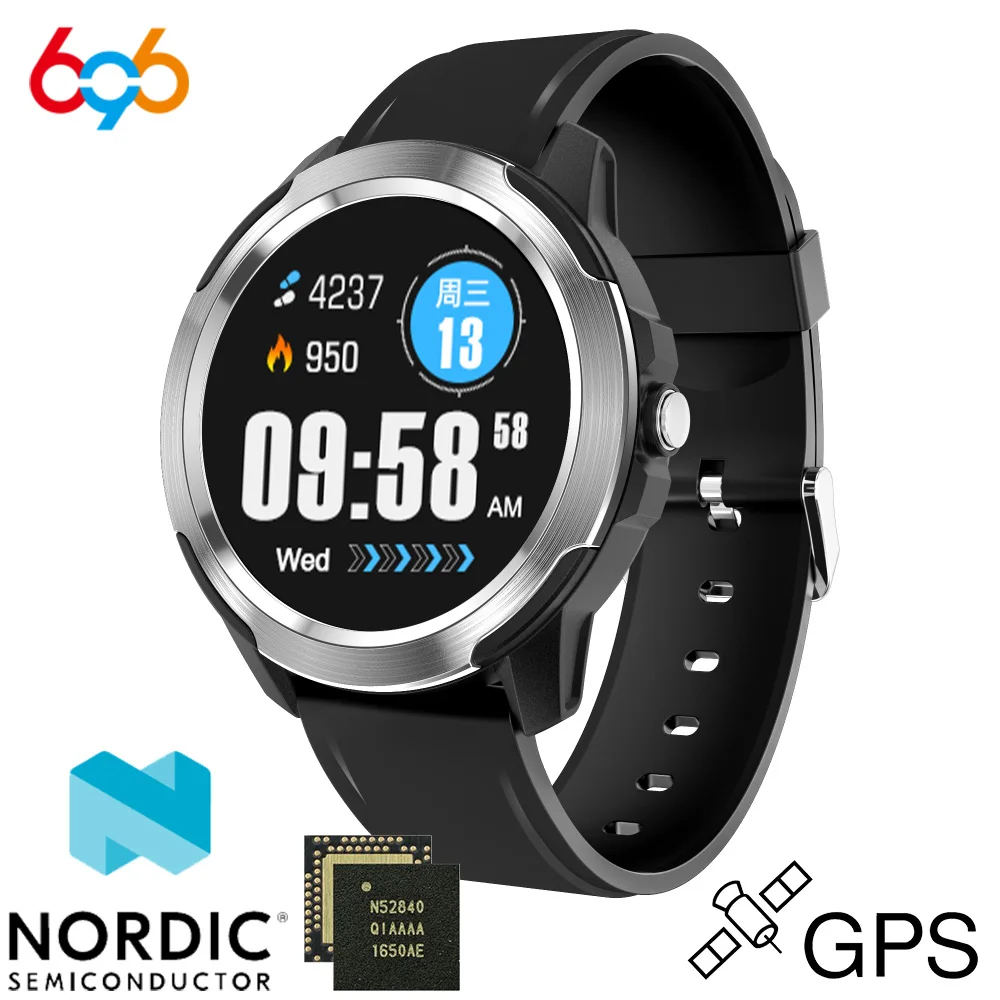 

2023 New 1.28" Full Touch Men GPS Beidou Location Sports Track Smart Watch Health Monitoring Waterproof Custom Dial Smartwatch