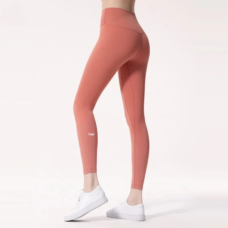 

AL Brand Yoga Pants Women's Multi Optional Sports Fitness Pants Slim Fit High Waist Antibacterial Brushed Nude Sports Yoga Pants