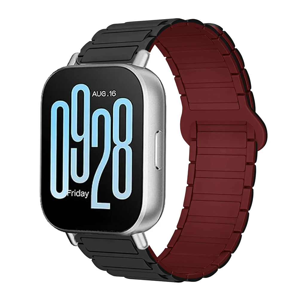 Magnetic Silicone Loop Strap - 22mm Wristband Bracelet