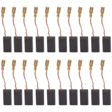 

Carbon Brush 20Pcs Replaceable Great Conductive Carbon Brush for Electric Motor Drill 100 5816mm