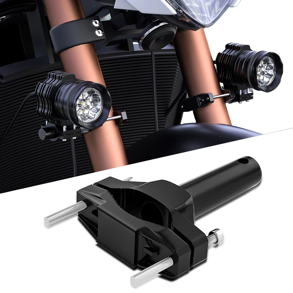 

Modified Fixed Bracket for Motorcycle Spotlight Universal Bracket Motorcycle Modified Headlight Support Bracket Motorbike Parts