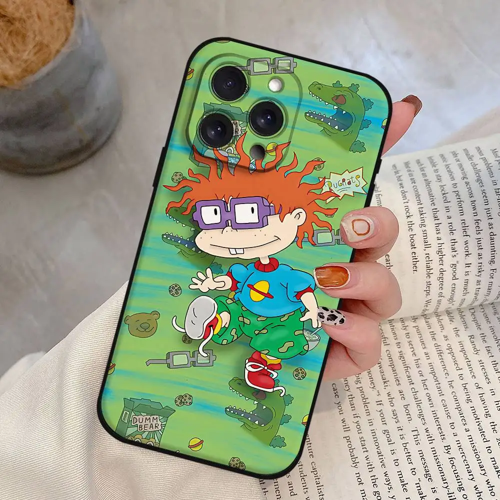 Cartoon Rugrats Anime Soft TPU Phone Case - Skin-Friendly Design