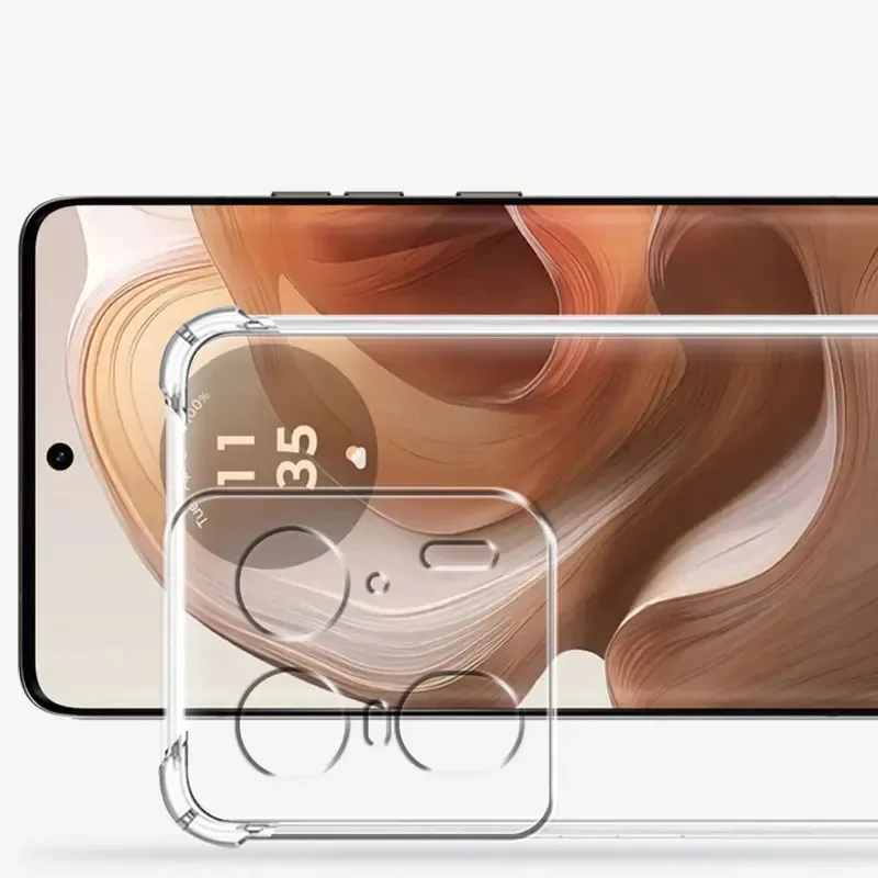 Clear Shockproof Soft Silicone Mobile Phone Case Cover