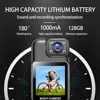 4K Digital WIFI Camera Remote Control 1800mAhLong Battery Life HD 1080P Cam IR Night Vision Video Recording For Home 5