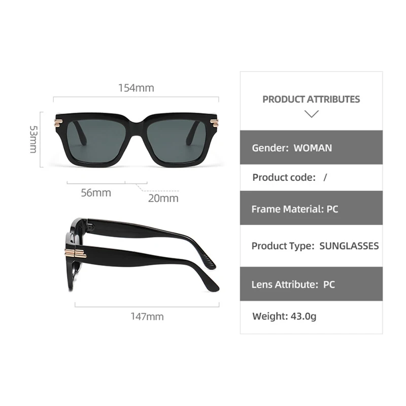 Prescription Glasses For Women Men Thick Frame Anti Blue Light Computer Glasses 2025 Luxury Brand Cat Eye Reading Glasses Unisex - 2