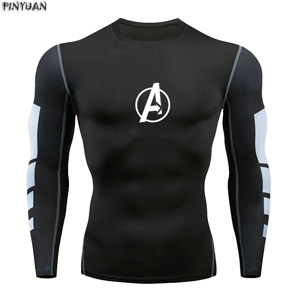 

Compression Men's Long Short Sleeve T-shirt Fitness Sports Running Men's Wear