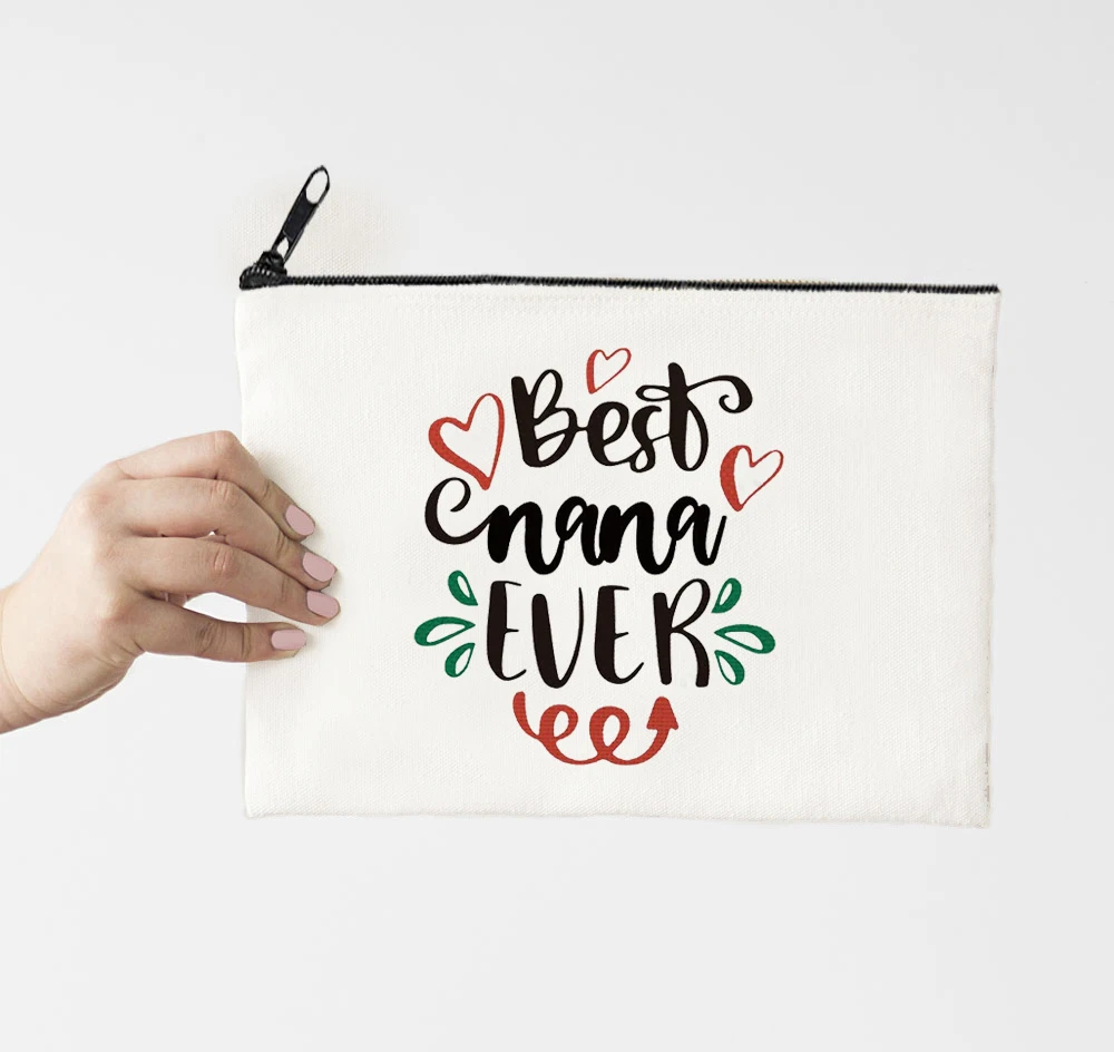 

Custom Mama Makeup Bag Cosmetic Box Fashion Letter Purse Best Mama Ever Organizer for Cosmetics Pencil Bags