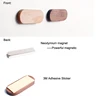 Wood Key Holder Wall Key Storage Organizer Weak Magnetic Key Rack Hanger Key Ring Hooks Clerk Housekeeper on The Wall 4