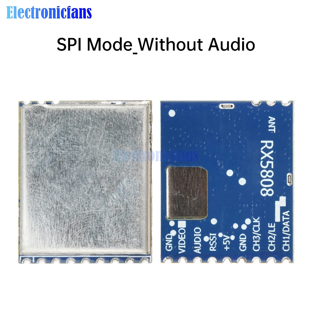 Module récepteur vidéo 3.3 GHz FPV 3.1-3.7G RX5808 4.9-5.8G pour drone