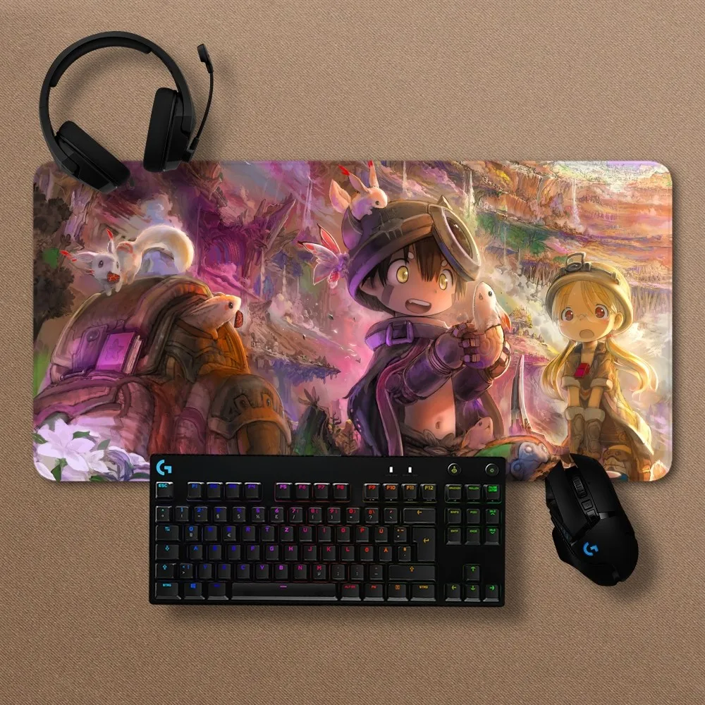 BiliBili Made in Abyss Mousepad Non-slip Lockedge Office Student Gaming Thickened Large Writing Pad Cushion 3
