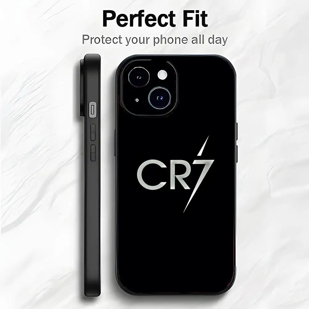 Football Star CR7 Cristiano Ronaldo Soft Phone Case - Lightweight and Durable