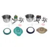 Food Processor 5L Stainless Steel 500W Detachable Multifunctional Labor Saving Electric Food Chopper for Meat Vegetable 1
