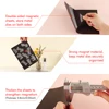 Clear Craft Storage Box Tabbed Plastic Storage Envelopes Double Sided Strong Magnetic Sheet for DIY Cutting Dies Stamp Storage 2