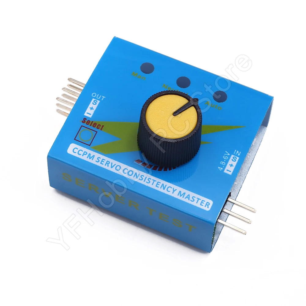 

Multi Servo Tester ECS Consistency Speed Controler Power Channels CCPM Meter Checker 3CH 4.8-6V with Indicator Light