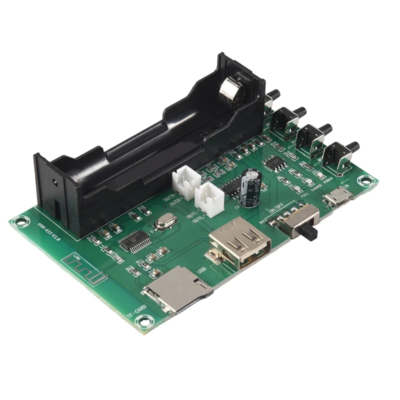 A35Q-XH-A150 Lithium Battery Bluetooth Digital Power Amplifier Board 5W+5W Mouth Power DIY Small Speaker Rechargeable For Androi