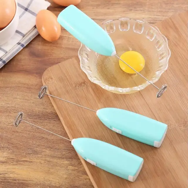 Milk Drink Coffee Whisk Mixer Electric Egg Beater Frother Foamer Mini  Handle Stirrer Practical Kitchen Cooking Tool Egg Tool - Egg Tools -  AliExpress