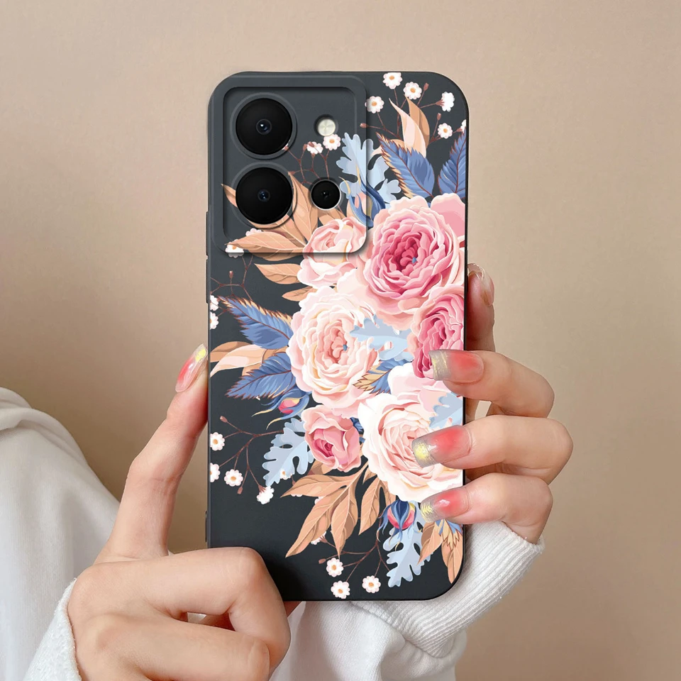 Mountain Flower Avocado Liquid Antifouling Protective Anti-drop Simplicity Phone Cover