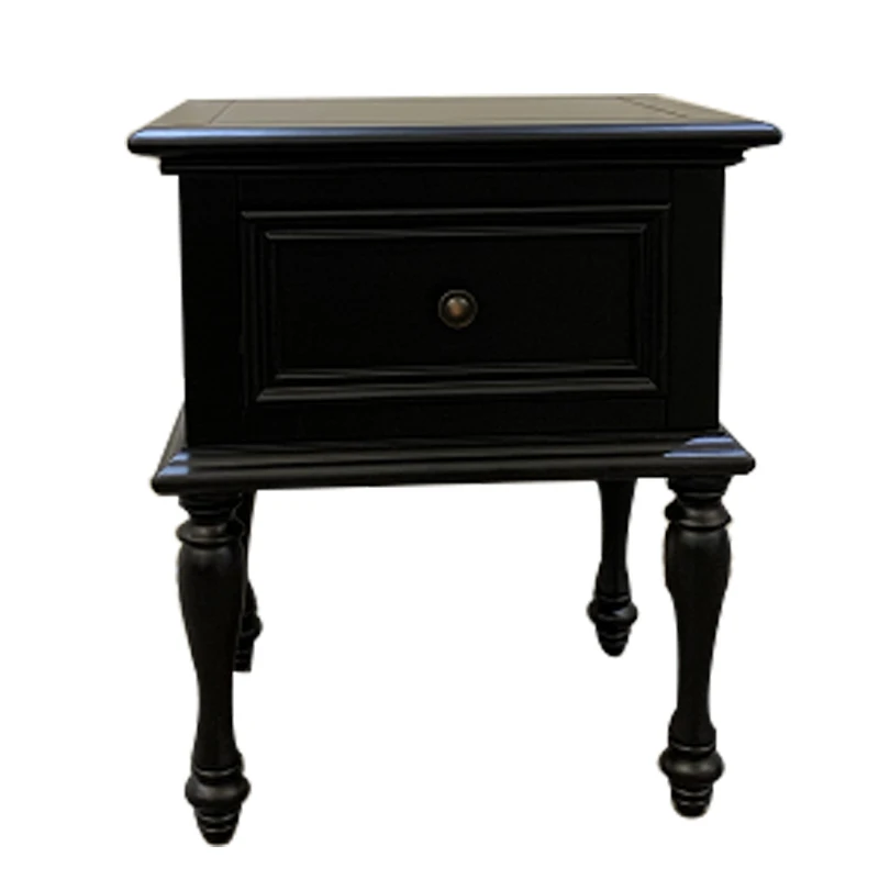 

YY Simple Living Room Sofa Side Table Small Apartment Coffee Table Single Drawer Bedside Table